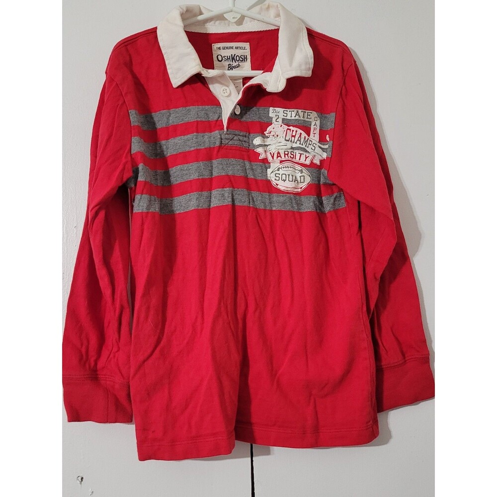 OshKosh B'gosh long sleeve polo size 7